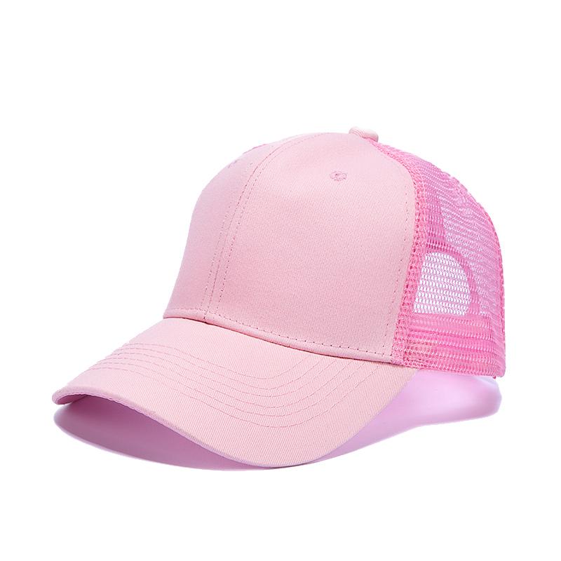 Custom Embroidery logo High Quality Mesh Cap Hats 6 Panel Trucker Hat