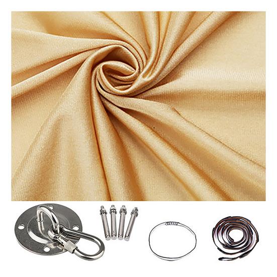 Сенсорный гамак для детей Легкий терапевтический тканевый гамак-качели Сенсорный гамак-качели Подвесное кресло Ткань для йоги Дышащий сенсорный мешок