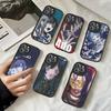 Чехол для телефона виртуальной певицы Ado для iPhone 16 15 14 13 12 11 Pro Max Plus Кожаный Мягкий Чехол
