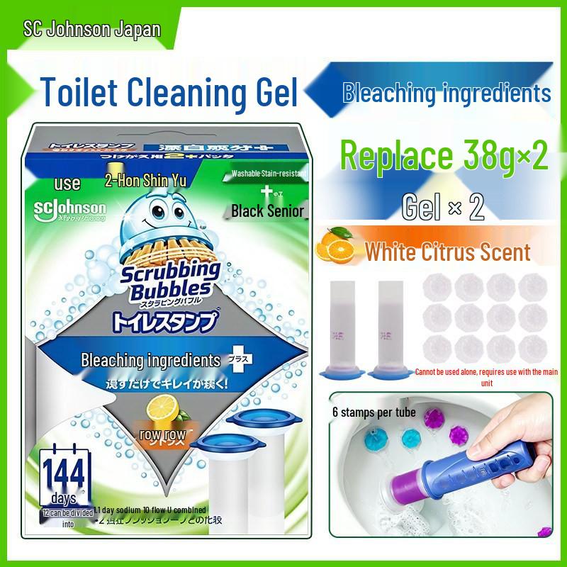 S.C. Johnson Japan Antibacterial Toilet Gel Cleaner: Odor Removal & Long-Lasting Fragrance