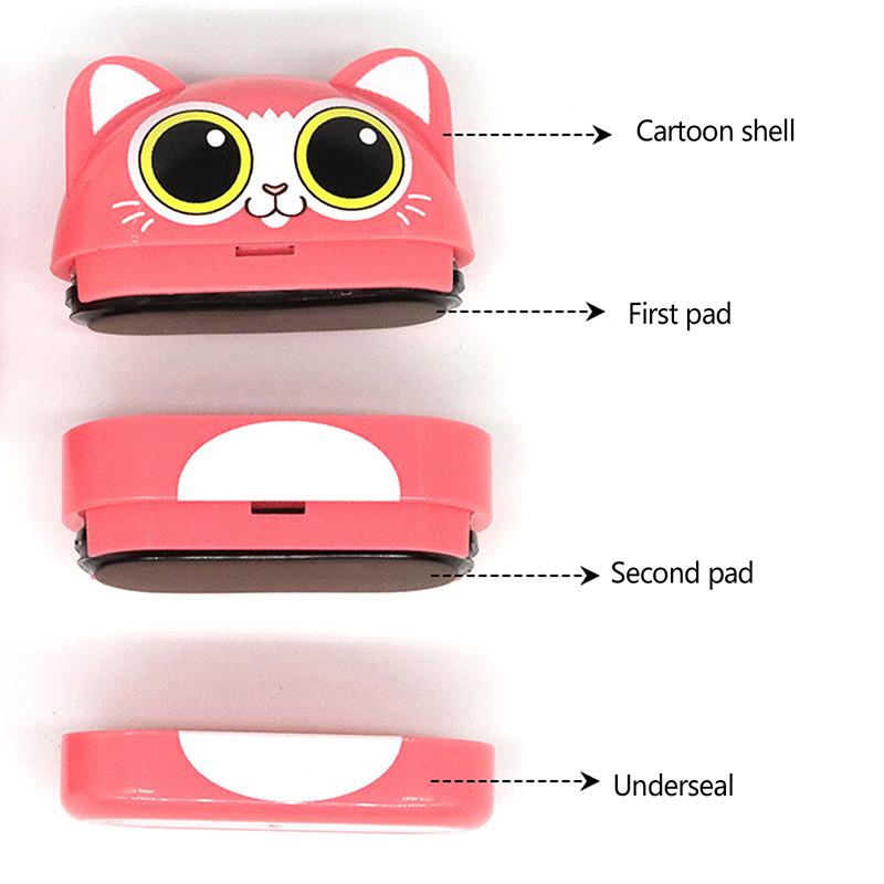 Children'S Name Seal Diy Black White Ink Student'S Stamp Clothes Stickerstamp