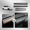 Dashboard Trim Strip for Tesla Model 3 Y Center Console Panel Sticker Cover Carbon Fiber ABS Modely Car Accessories 2017-