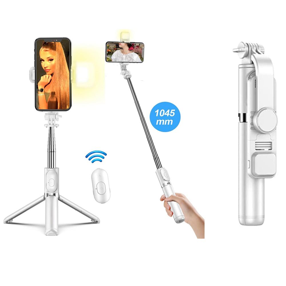 Ручной 360-градусный гибкий спортивный монопод для камеры, подставка для мобильного телефона, мини-штатив для селфи с беспроводным пультом дистанционного управления