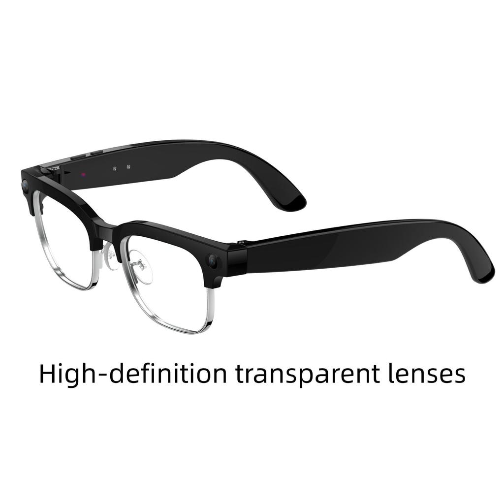 Smart Glasses W630T: AI-Enhanced Chat, Real-time Voice Translation, Photo & Video Recording