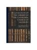Книга A Catalogue of the Library of the Cathedral Church of Salisbury