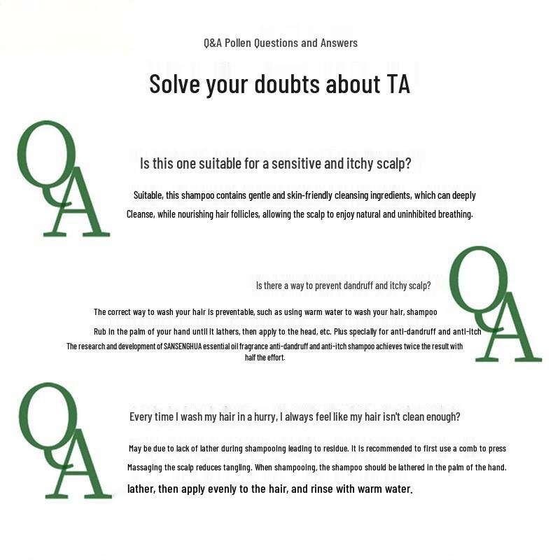 San Sheng Hua Pechoin Essential Oil Fragrance Shampoo