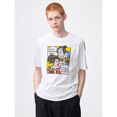 GU by Uniqlo Графическая футболка Wamericanbey