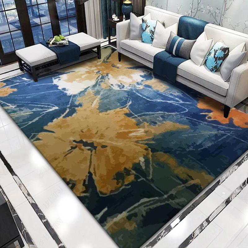 Ковер для спальни в этническом стиле, персидско-американские ретро-ковры, большая площадь, украшения для гостиной, коврики для гардероба, ковер для гостиной, моющийся