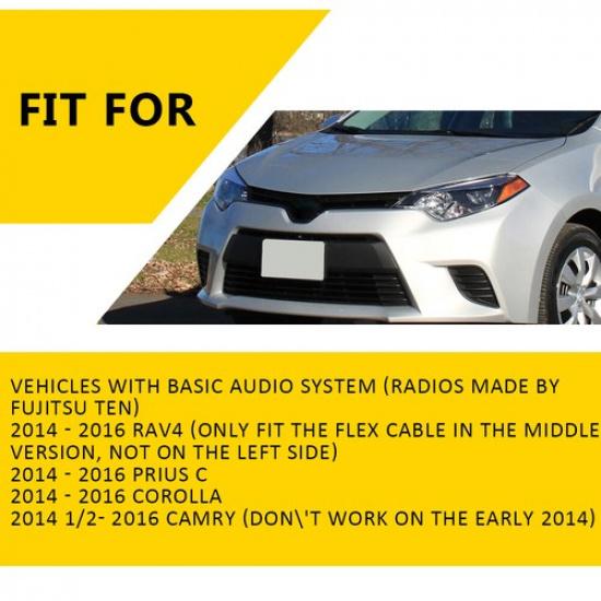 Fit Toyota Scion Corolla RAV4 Yaris Radio 6.1" Display Touch screen Digitizer