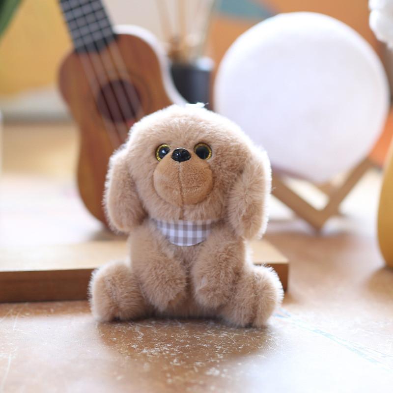 Cute Teddy Dog Plush Toy Keyring For Bag Accessory And Collection
