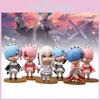 Life Re 6pcs In A Different World From Zero Character Pvc Toy Model Xmas Gift
