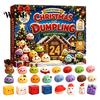Holiday Countdown Calendar 2026 Christmas Squeeze Toy Advent Calendar, 24-Day Dumpling Bun Fidget Cute Toys Box, Soft TPR Stress Relief Sensory