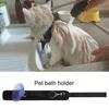 Stable Convenient Nylon Pet Dog Cat Cleaning Strap with Suction Cup Pet Supplies