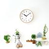 KATOMOKU Plywood Clock 10 km-76NA Wall Clock First Clock Continuous Second Hand Diameter 25.2cm (quartz Clock)