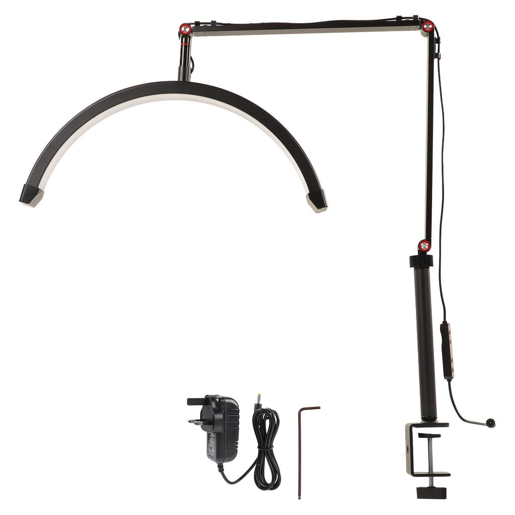 Half Moon Fill Light 360 Degrees  Rotation Brightness Color Temperature Adjustable LED Fill Lamp 110?240V