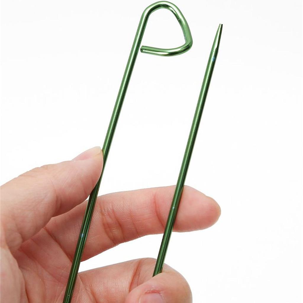 6 Pieces Knitting Stitches Holder Set Aluminum Yarn Stitches Holders Needle Markers Accessories for Knitting Notions