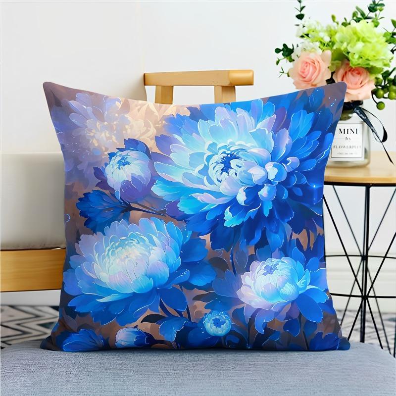 Красивая наволочка с цветком для украшения общежития, офиса, гостиной, дома, наволочка