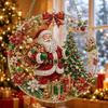 Acrylic Board Christmas Diamond Painting Set DIY Diamond Painting Craft Set  Home Wall Hanging