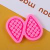 Charm Jewelry Crafts Ear Studs Earrings Mold Silicone Mold Keychain Pendant Epoxy Resin Mold