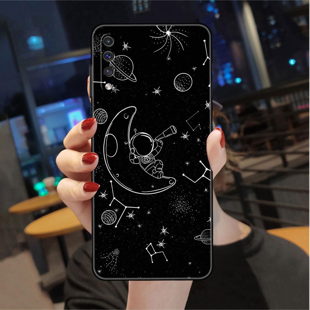 Чехол Cosmic Planet для Samsung Galaxy A50 A20e A70 A10 A40 A20s A10s M30s M23 M51 M31s черный мягкий чехол для телефона
