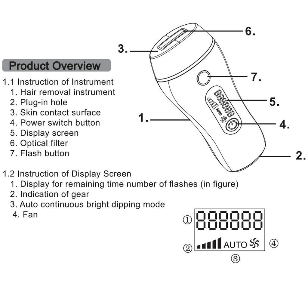 12V Белый Профессиональный 990000 Лазерный Эпилятор Безболезненная IPL Система Удаления Волос для Женщин Бикини Лицо Тело Перманентный Прибор для Удаления Волос