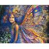 Алмазная вышивка Картина Наборы для вышивки крестом Настенная мозаика Бабочка Эльфы Домашний декор Подарок