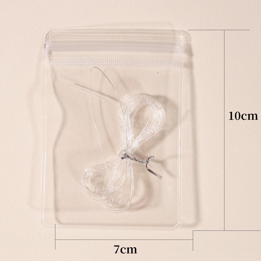 7x10см Утолщенная ПВХ Высококачественная Кристальная Нить Эластичный Шнур для Бисероплетения в Плоской Упаковке