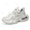 Fashion Men's Mesh Breathable Casual Shoes 2025 Summer New Fashion Trend Thick Soled Sports Shoes Comfortable Versatile Chunky sneakers