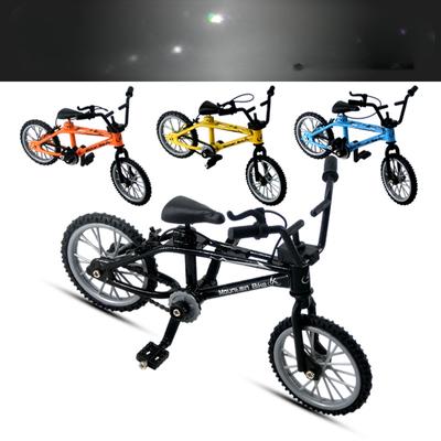 1 шт., ретро сплав, мини-палец, BMX, сборка велосипеда, модель велосипеда, игрушки, гаджеты, подарок, игрушки, модель, мини-портативный велосипед для детей
