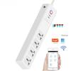 Домашний Офис Портативная WiFi Умная Сетевая Розетка Двойной USB Пульт Дистанционного Управления Защита от Перенапряжения Универсальные Розетки