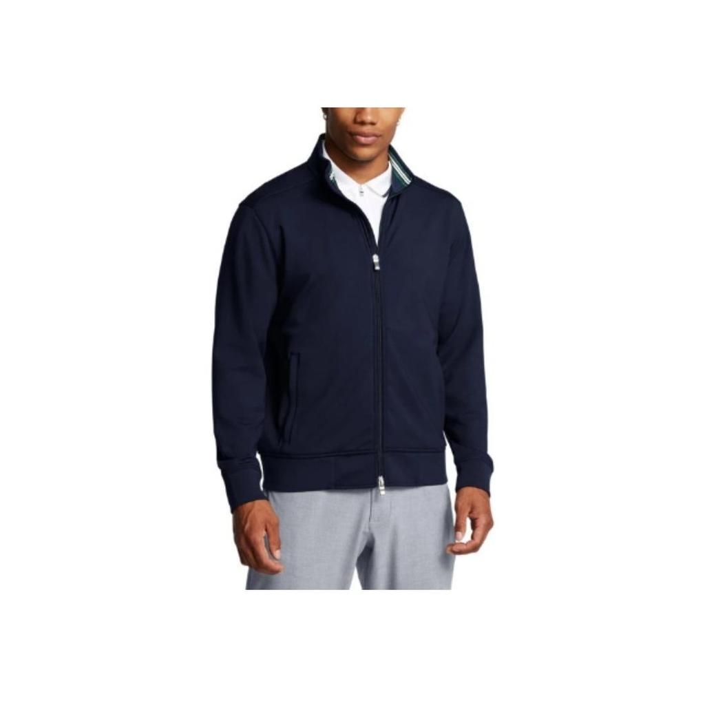 Under Armour Storm Ss25 Премьер Повседневный Удобный Спортивный Жакет с Длинным Рукавом Мужской Жакет Темно-Синий 1389121-469