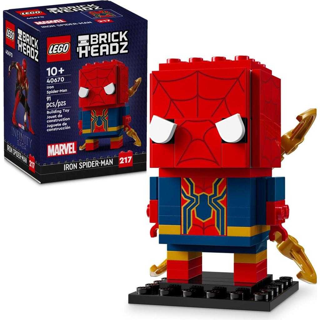LEGO Brickheadz 40670 Marvel Iron Spider-Man