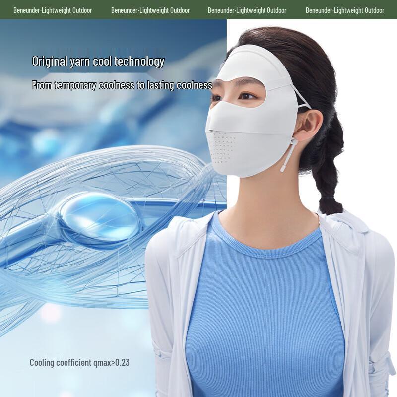 Bananaunder Full Face Cooling UV Protection Cycling Mask