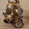 45.72 Cm Handmade US Navy Miller Dunn Mark V Diving Helmet Collectible Gift Ship Navigation Marine Maritime Gift