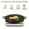 Korean Grill Pan Round Non-Stick Barbecue Plate BBQ Grill Outdoor Travel Camping Frying Pan Barbecue Accessories Kitchen Supplie