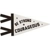 Boys Room Decor, Long Live Boyhood Wall Hanging Pennant Flag Banner, Preppy Neutral Beige Checkered Wall Decorations for Kids Boys Toddler Nursery