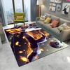 Синий замок Футбол Аниме Мультфильм Ковер Коврик для Дома Гостиная Спальня Диван Придверный коврик Декор,Ковер для игровой зоны ребенка Противоскользящий коврик для пола