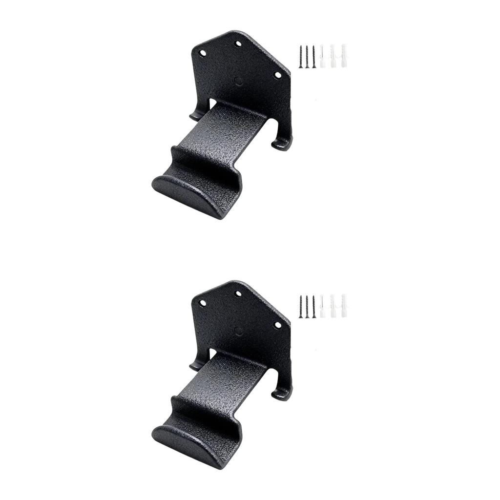 Tool Organizer Rack for Wall Mounting with Metal Sprayer Holder and Rubber Protective Layer to Safeguard Garden Equipment