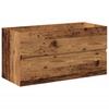 Vidaxl Szafka Z Umywalką, Stare Drewno, 91X39,5X49 Cm