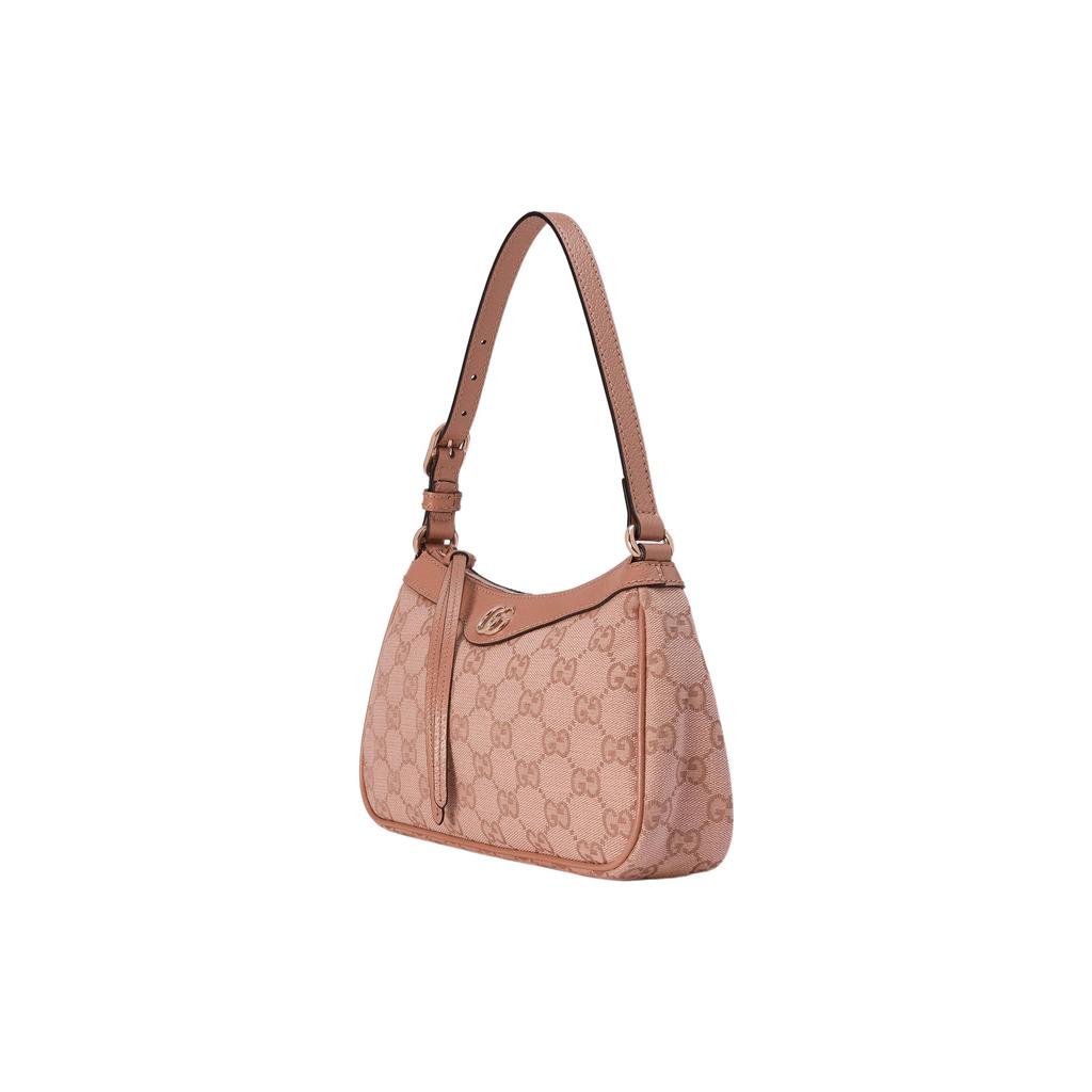 Gucci Ophidia Классическая Сумка через плечо из канвы с монограммой и кожи Маленькая Женские сумки Розовый 735145-FACC5-5748