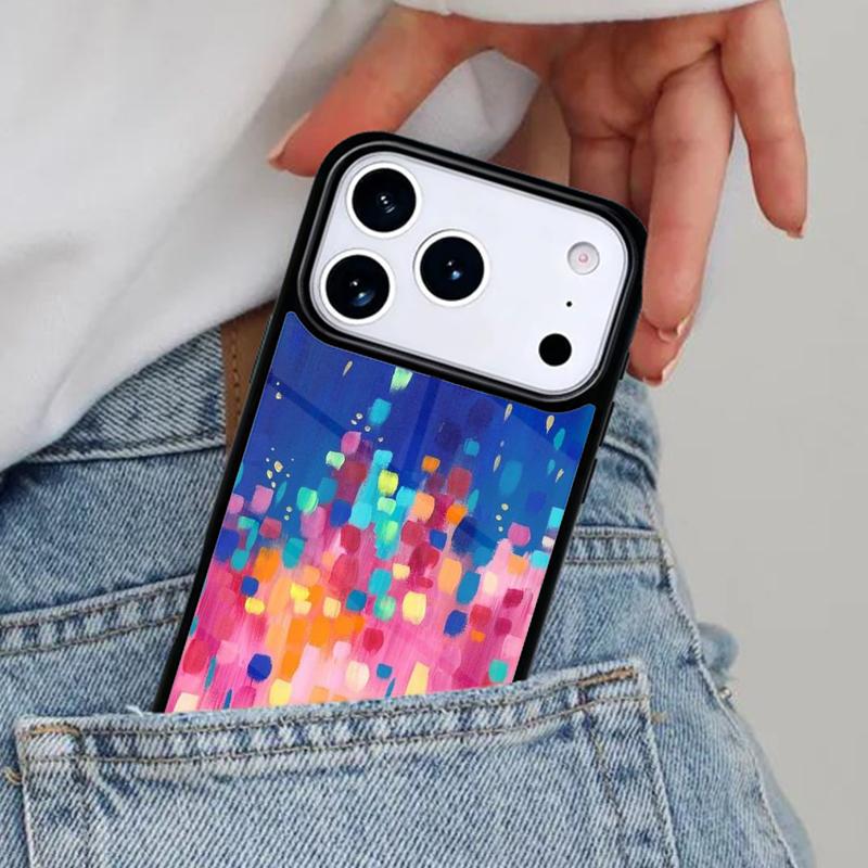 Чехол для телефона Акварельная живопись Арт для iPhone 17ProMax 12 13 14 15 16e 17 Pro Max Plus Air Cover