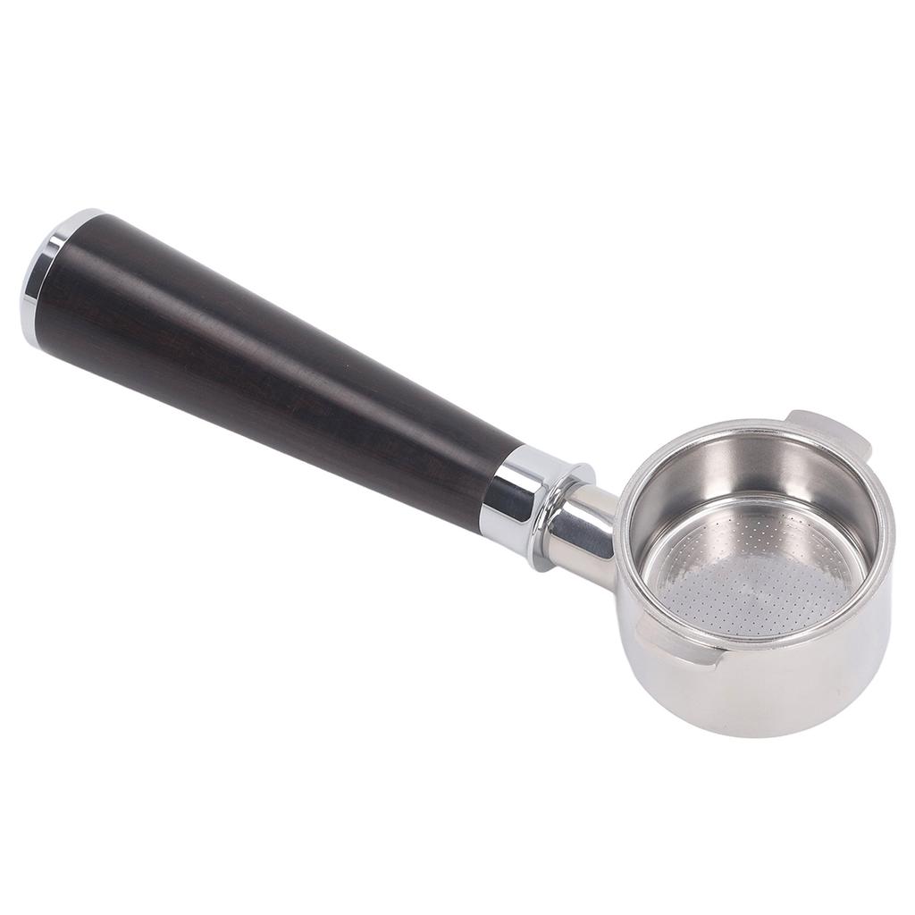 51mm Portafilter 2 Ears Bottomless Coffee Handle Stainless Steel for Delonghi ECO310 African