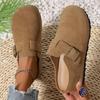 Large Size Thick-soled Half-slippers Women's Spring New One-pedal Casual Shoes