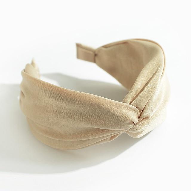 Женская повязка на голову с завязками, повязка на голову с милым узлом и крестиком, тканевая повязка на голову, повязка на голову, обруч для волос