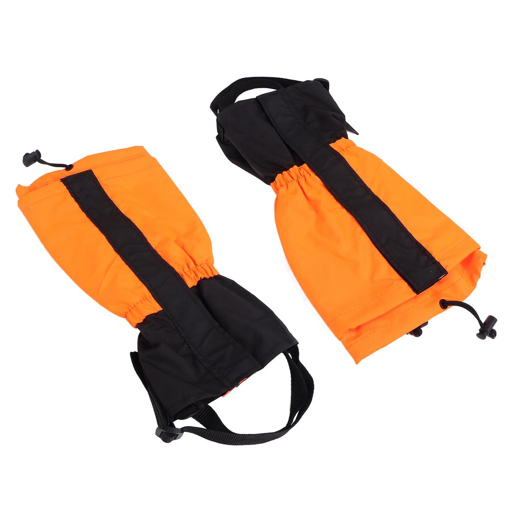 Children's Leg Covers   Waterproof Windproof Sand Prevention Children's Outdoor Leg Covers(Orange )