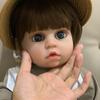 Кукла Reborn 55 см 22 дюйма, мягкий силикон всего тела для девочек Bebe, подарок на день рождения, игровой домик, игрушка-одевалка