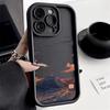 Закатный пик Персонализированный чехол для телефона iphone16pro Для iPhone 16 15 Pro Max 16E 14 13 12 11 16Plus Силиконовый мягкий чехол