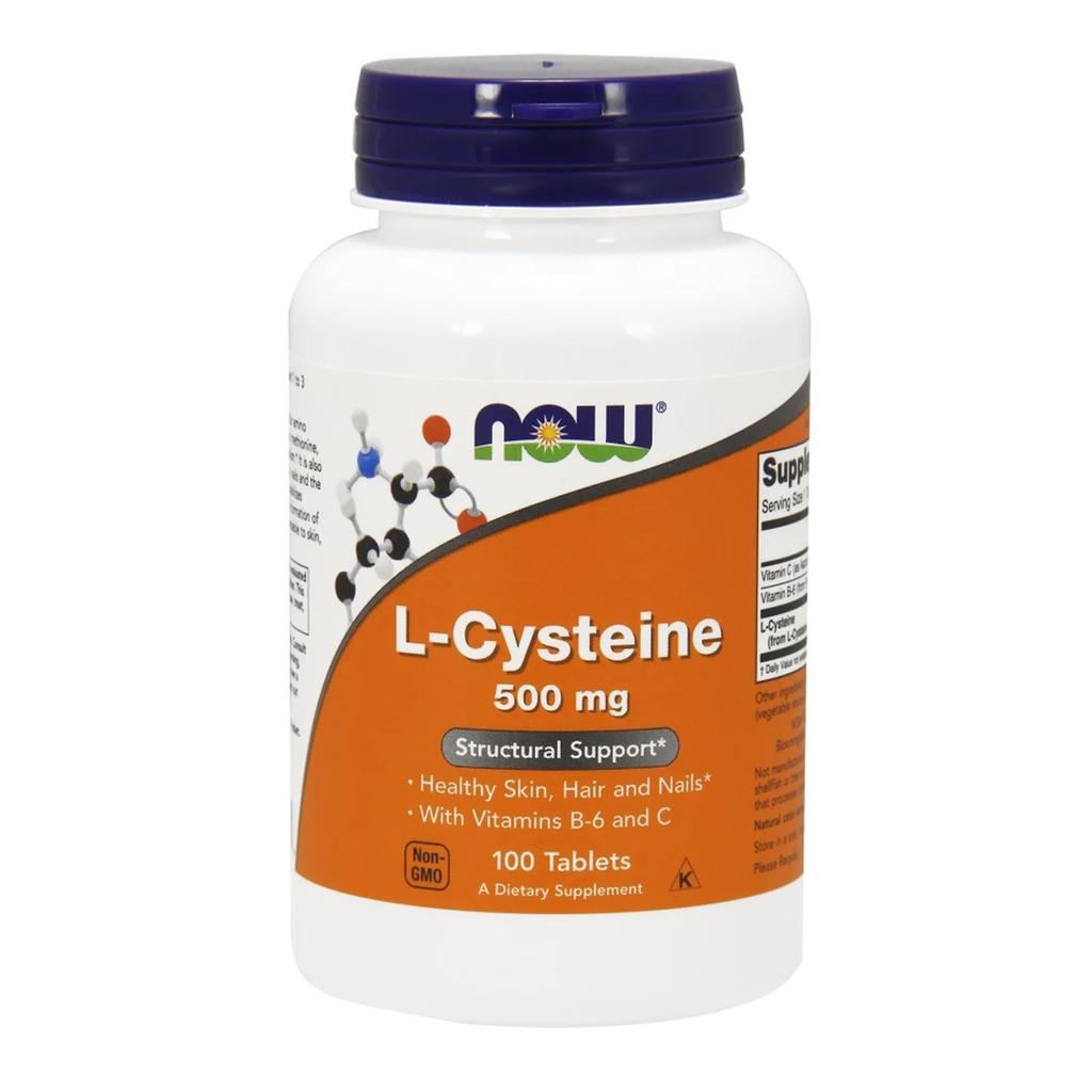 L-Cysteine, 500mg - 100 tablets