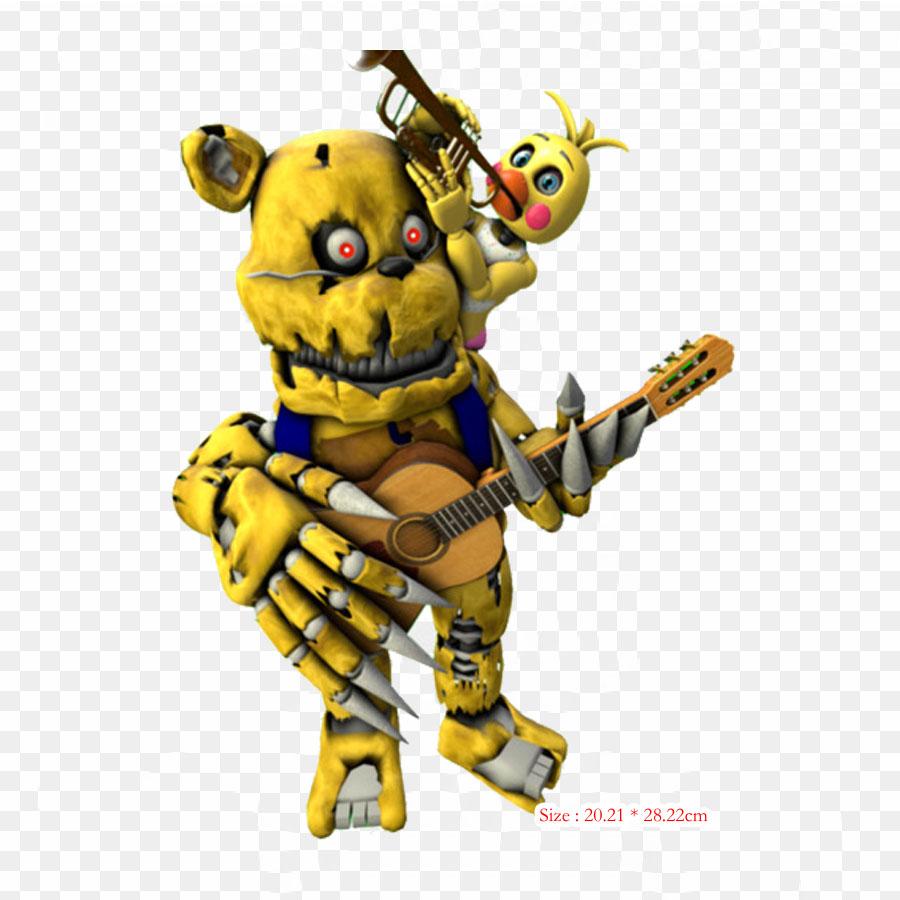 Ballora Fanart Transparent Five Nights At Freddy's Sister Location F Iron-on Transfers For Clothing Tshirt Bag Heat Transfer Stickers Iron On Patches