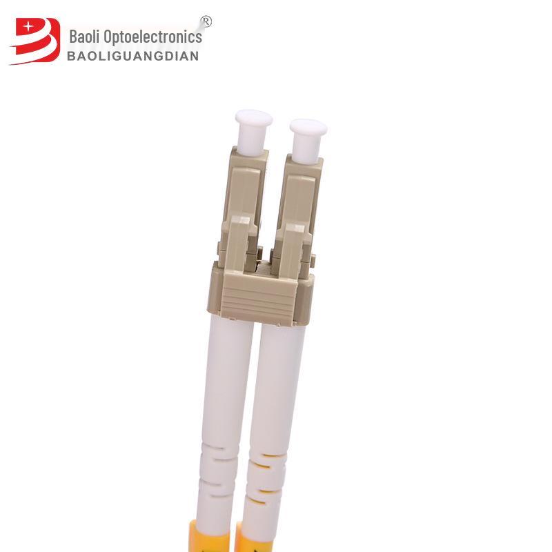 Low-Smoke Halogen-Free 10G Dual-Core LC-LC Fiber Optic Patch Cord-Pigtail